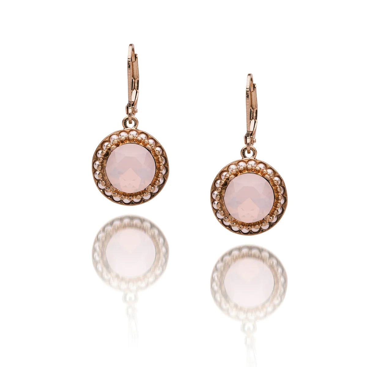 Regency vintage crystal drop earrings