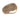 Natalia taupe faux fur eyemask