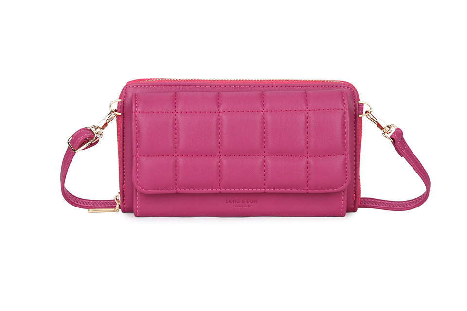 Quilted oblong bag