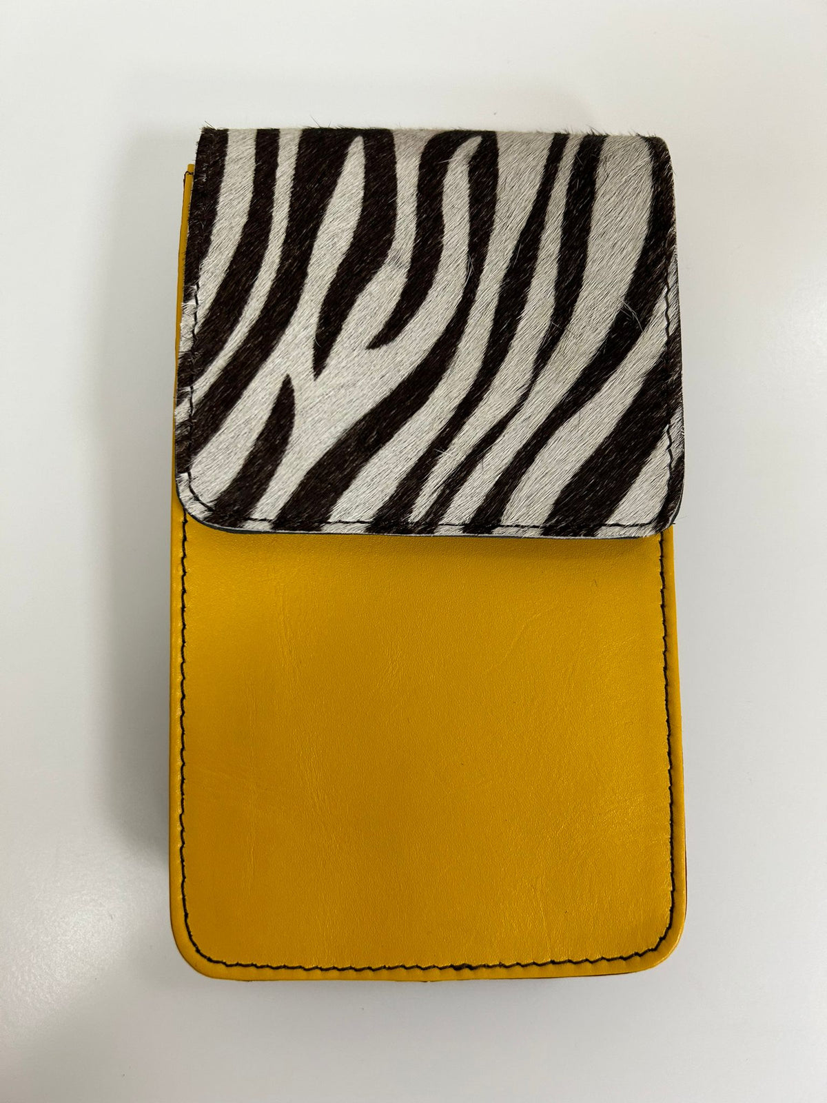 Phone pouch yellow