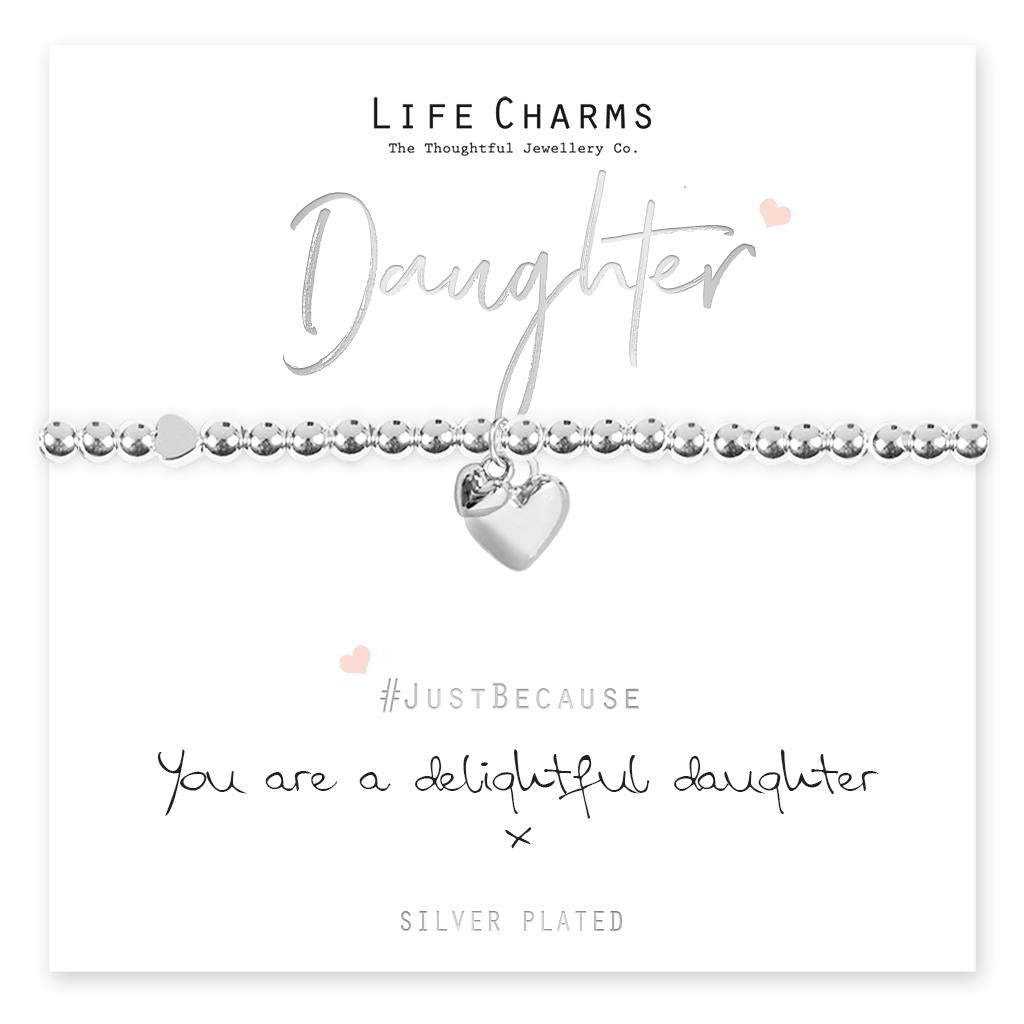 Life charms delightful daughter