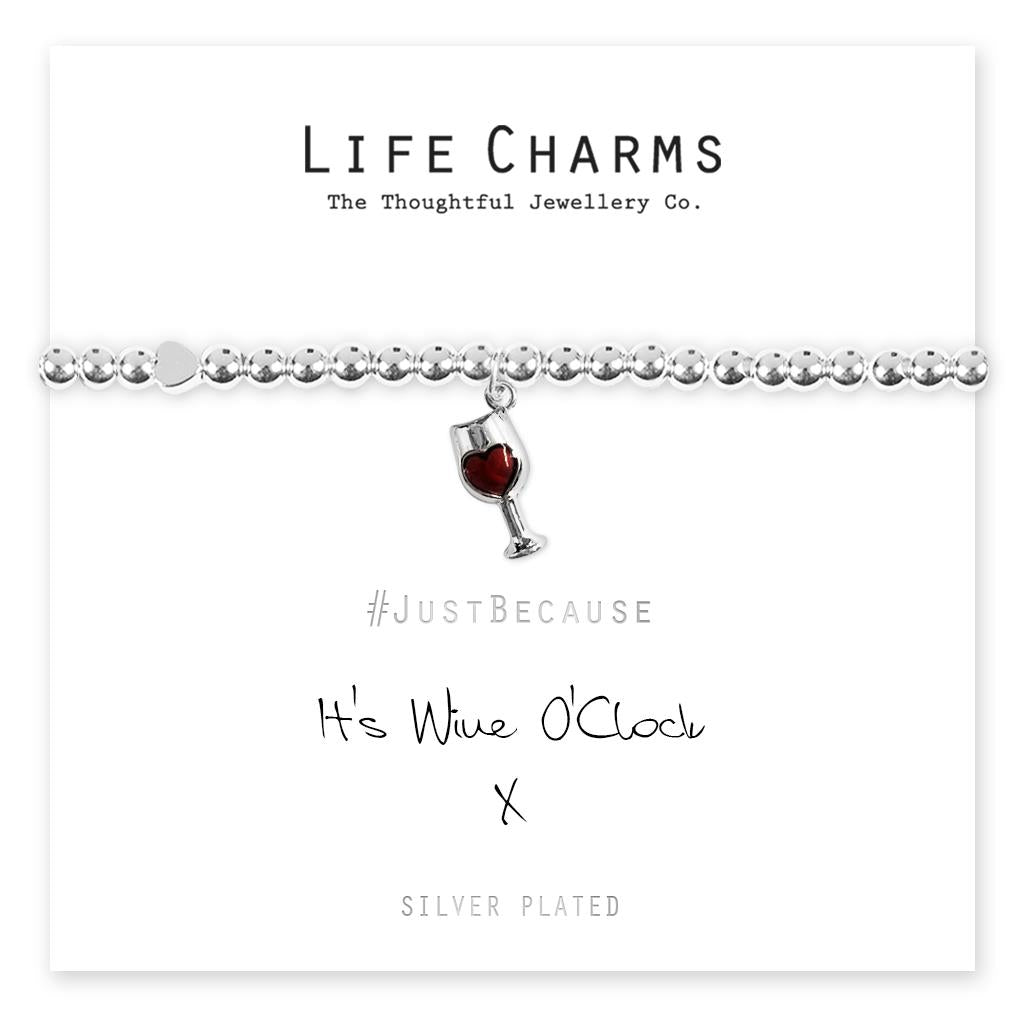 Life Charms Its Wine Oclock Bracelet