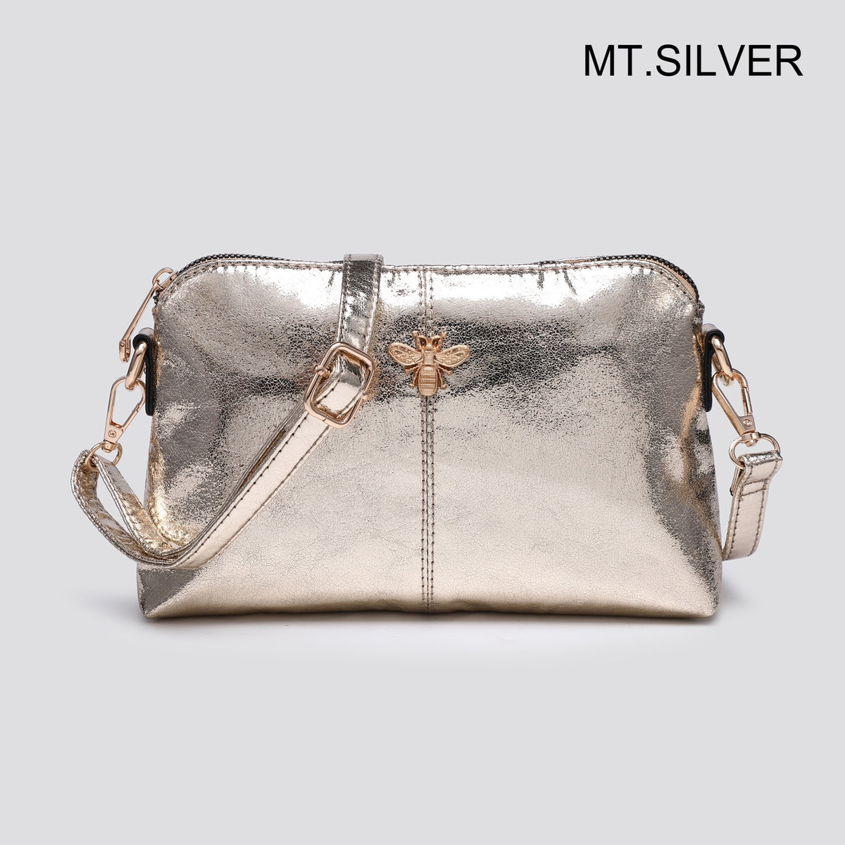 SHINY CLUTCH BAG