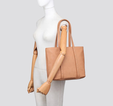 Shoulder bag with stud detail