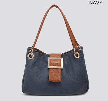 Vegan suede leather bag
