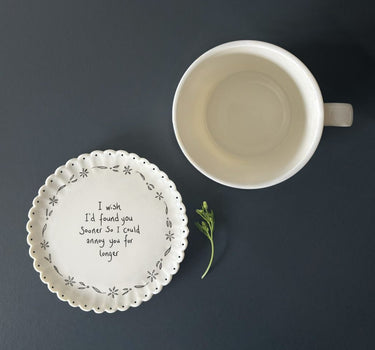 Scallop coaster-I wish I’d found you