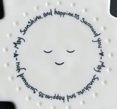 Sun coaster-May sunshine & happiness