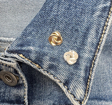 Modesty Knot Pin Brooch