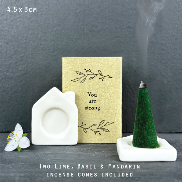 Matchbox incense cone-Strong