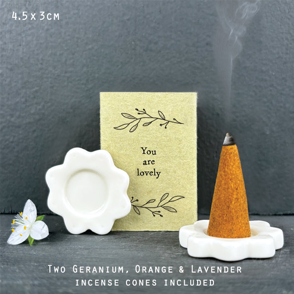 Matchbox incense cone-Lovely