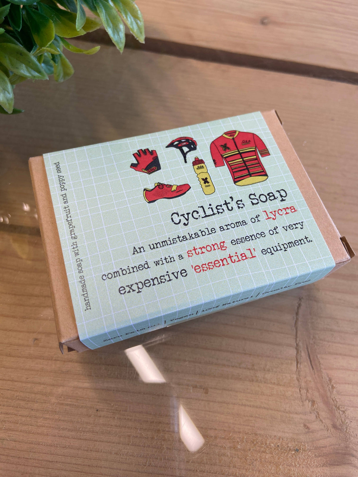 Cyclists Soap - Expensive Equipment - Humorous Soap Gift