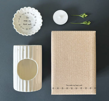 Wax melt burner-You make my heart melt