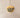 Folk art hanging slice-Gold apple
