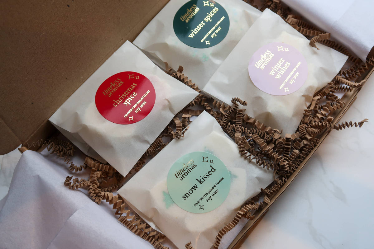 Christmas Spice, Mini Soy Wax Melts | Timeless Aromas