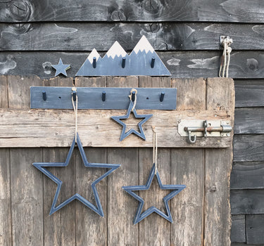 Long wood pegboard-Navy