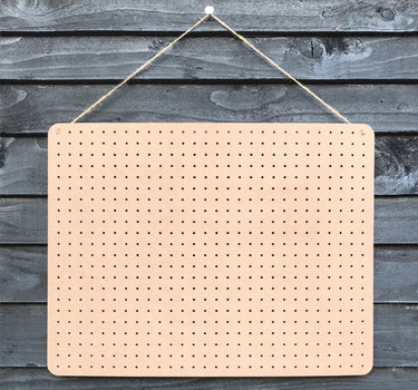 Hanging pegboard