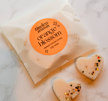 Orange Blossom Wax Melts, Soy Wax Melts, Scented Wax Melts