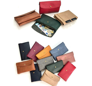 Large Button Purse