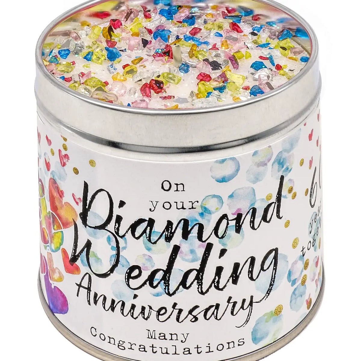 Just Because Candles – Diamond Wedding Anniversary