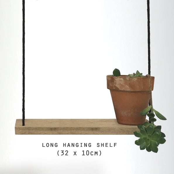 Long hanging shelf