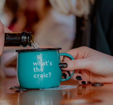 What's The Craic Enamel Mug