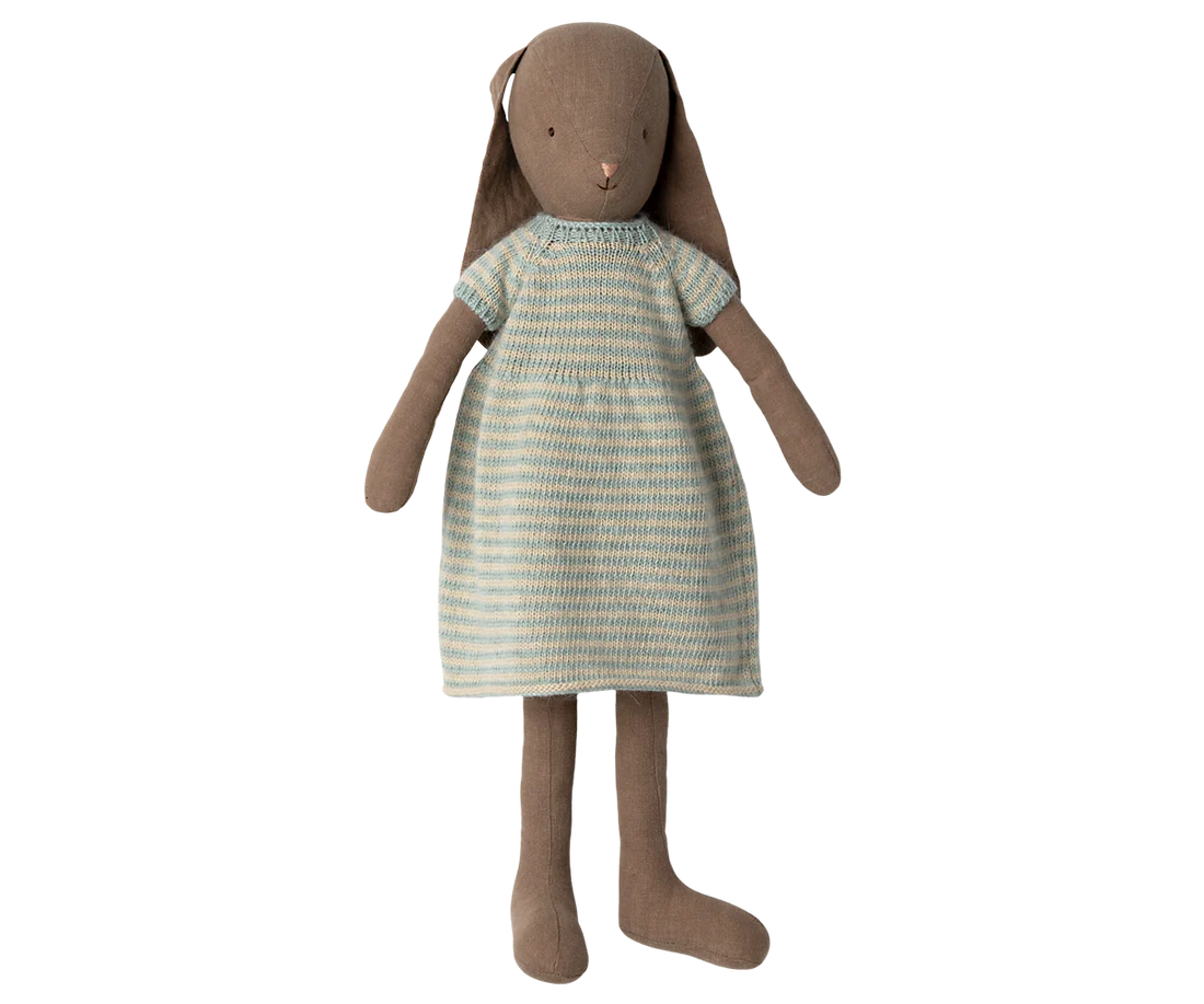 Bunny, Size 4 - Brown - Knitted dress