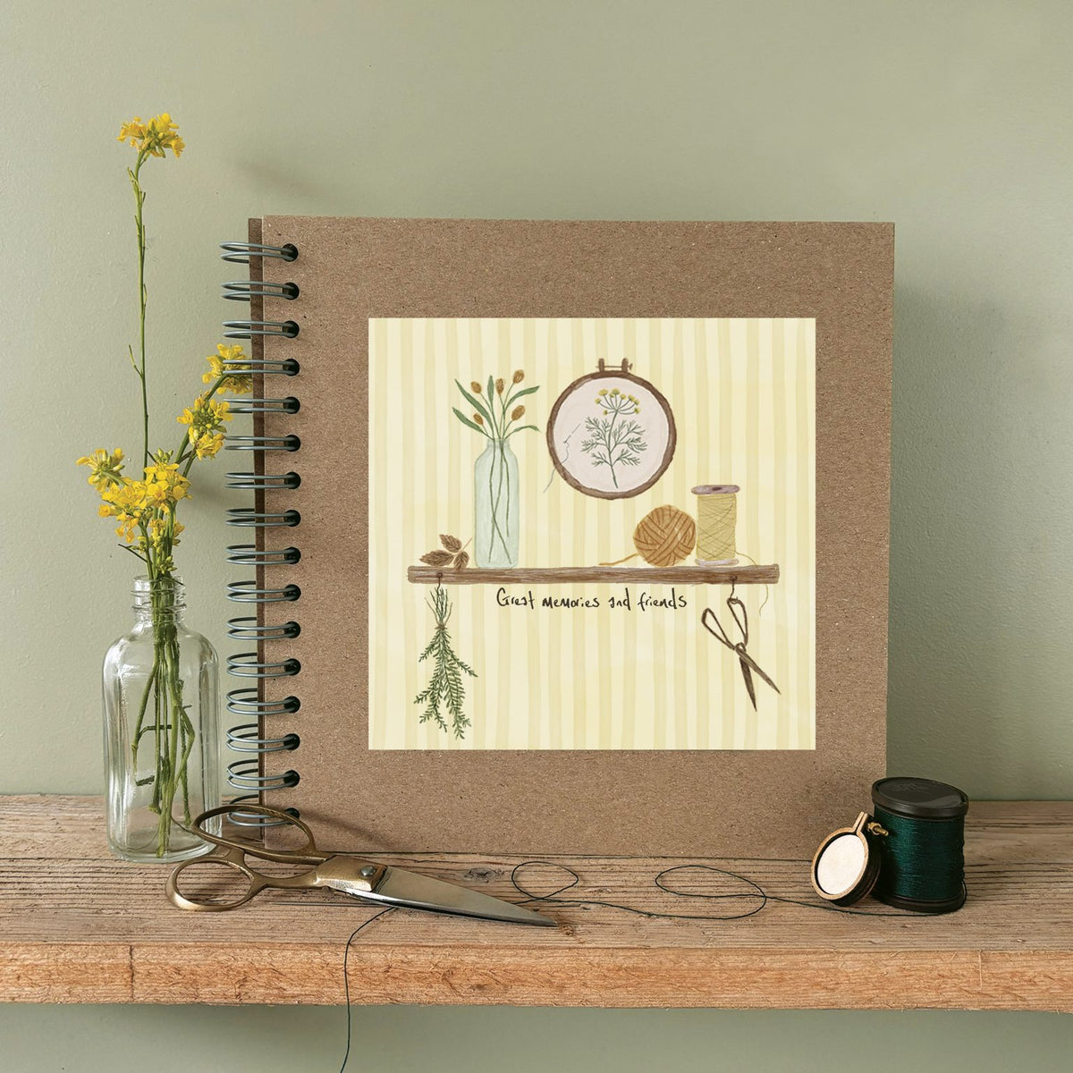 Square book-Great memories &amp; friends