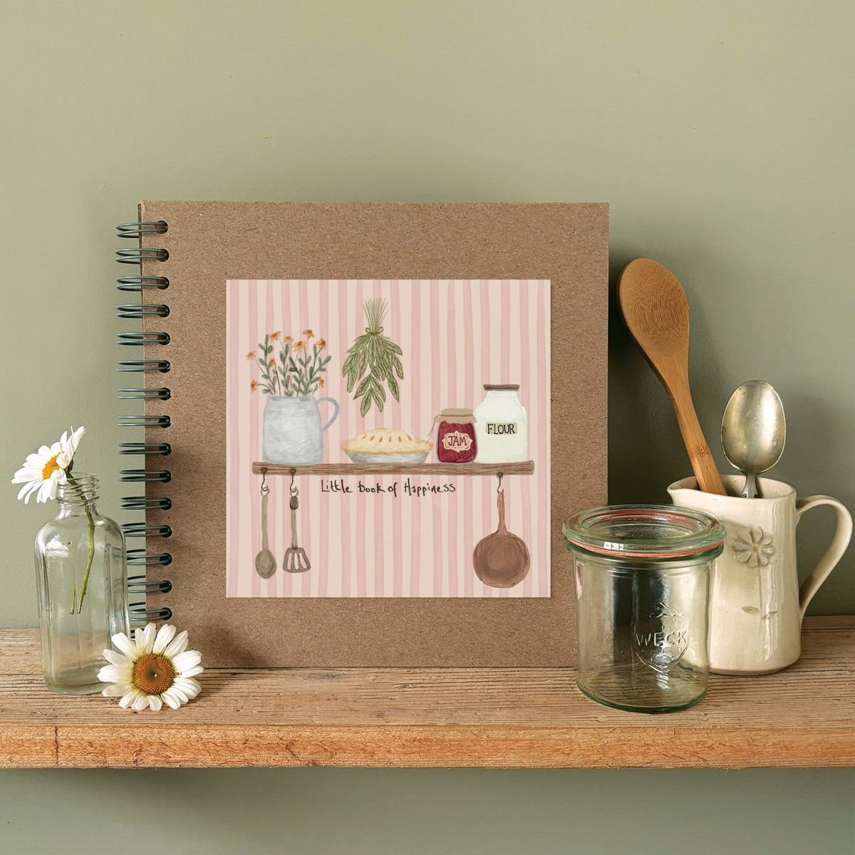 Square book-Little book of happiness