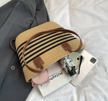 Colorful Woven Tote Bag