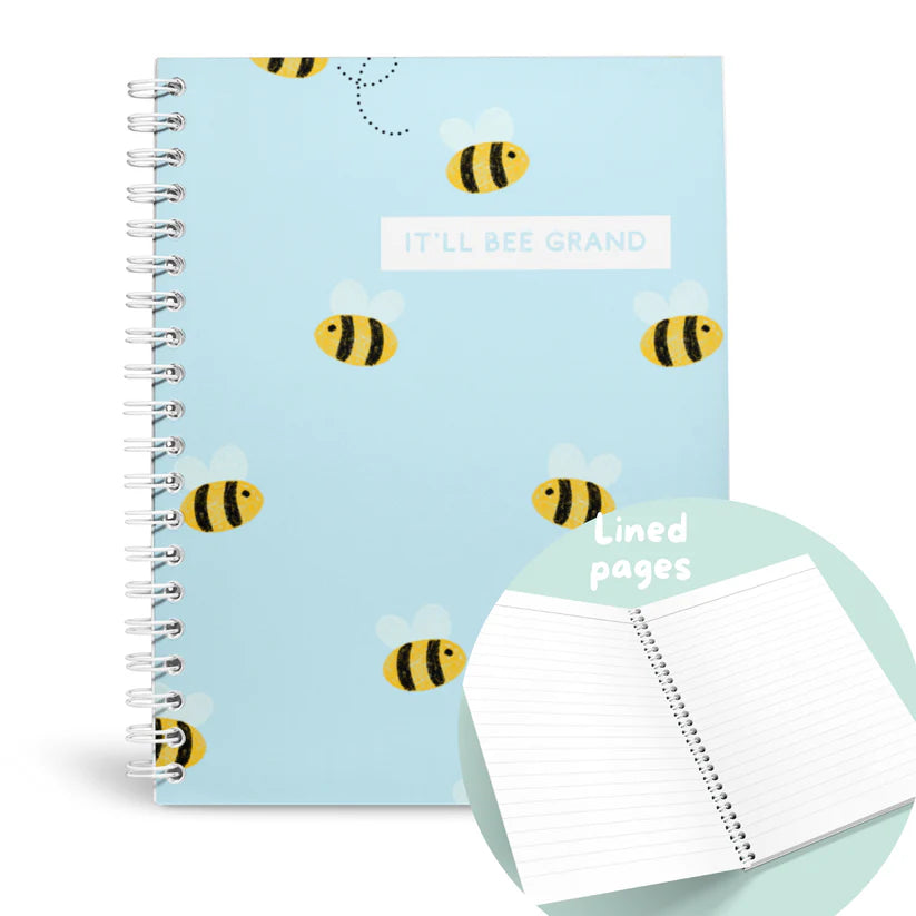 IT'LL BEE GRAND A5 NOTEBOOK