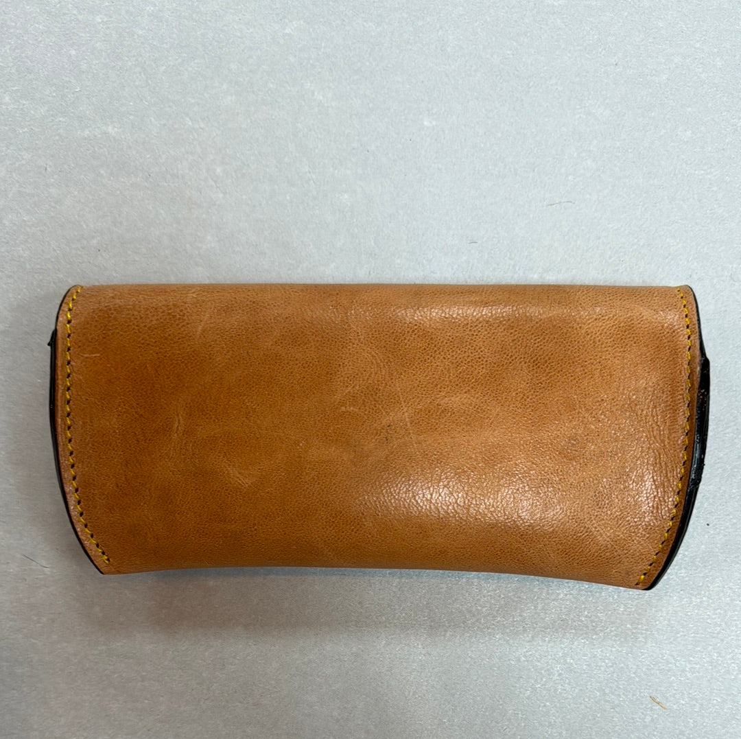 Leather glasses case