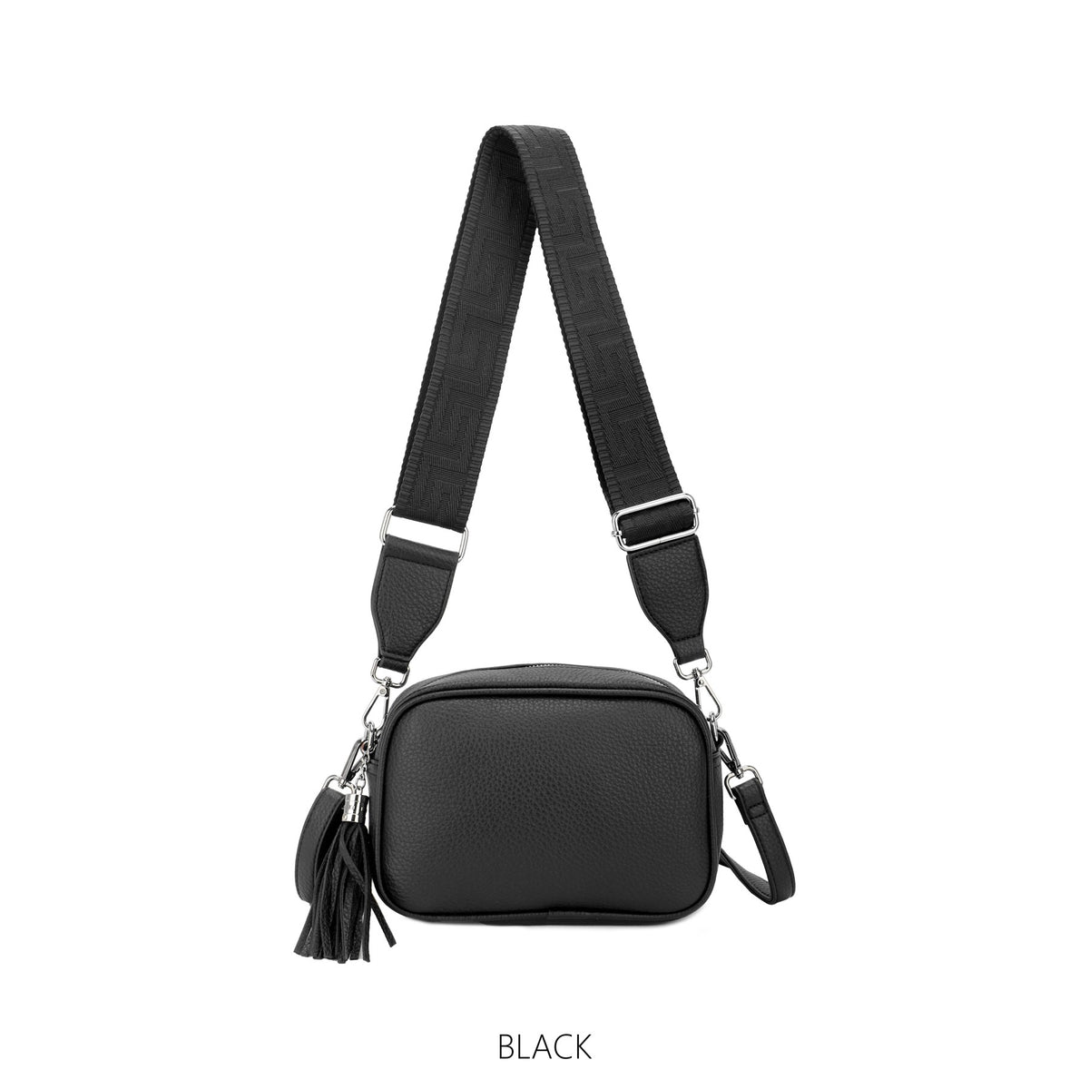 Camera Tassel Crossbody with two Straps