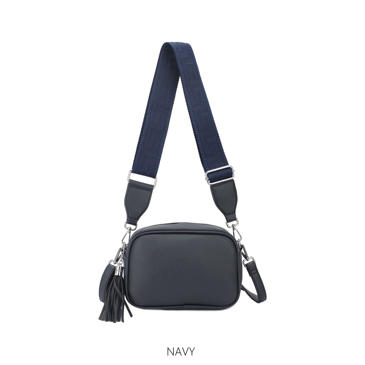 Camera Tassel Crossbody with two Straps