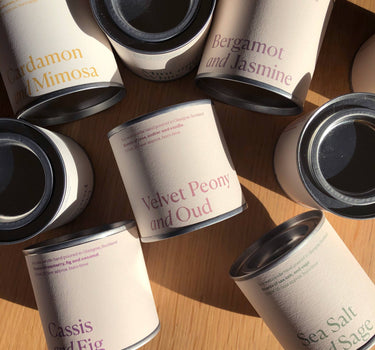 Sea Salt and Sage Soy Wax Candle Tin