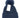 Solid beanie with pompom and sequins with lining: Blue
