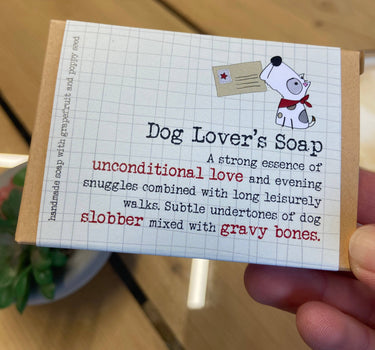 Dog Lover's Soap - Humorous Soap Gift
