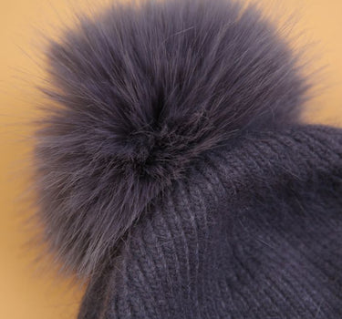 Decorative Pompom Hat