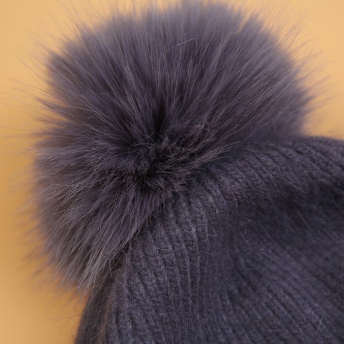 Decorative Pompom Hat