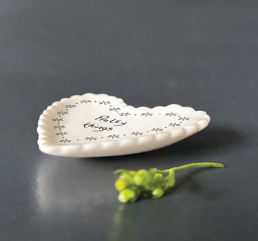 Small scallop heart dish-Pretty things