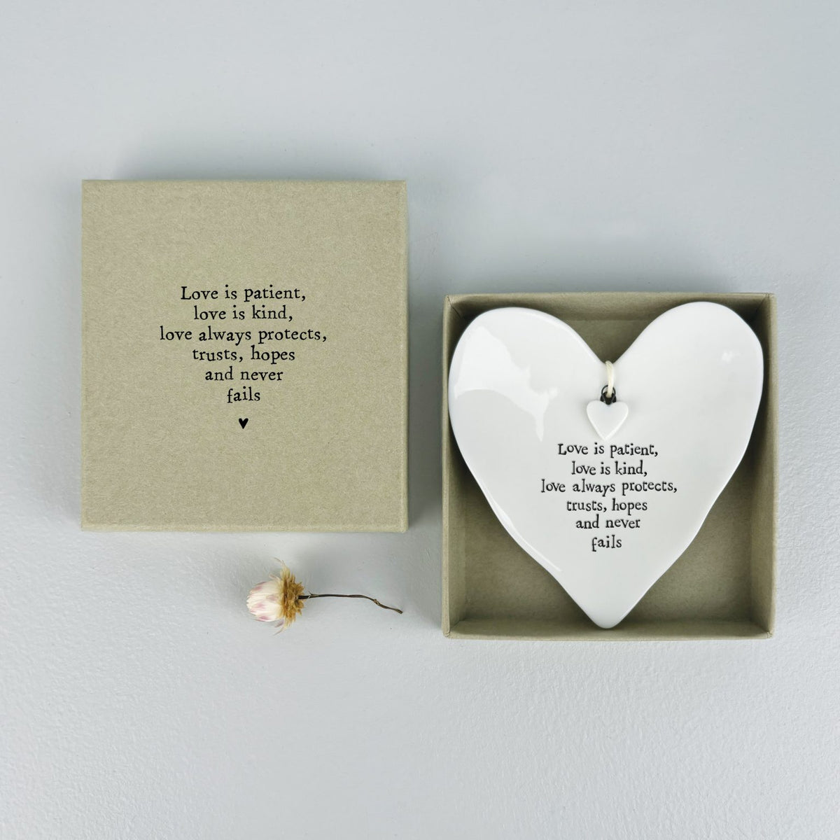 Ring dish-Love is patient, love is kind