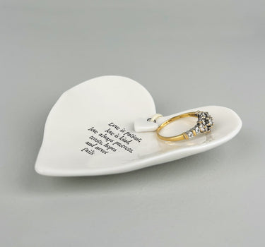 Ring dish-Love is patient, love is kind