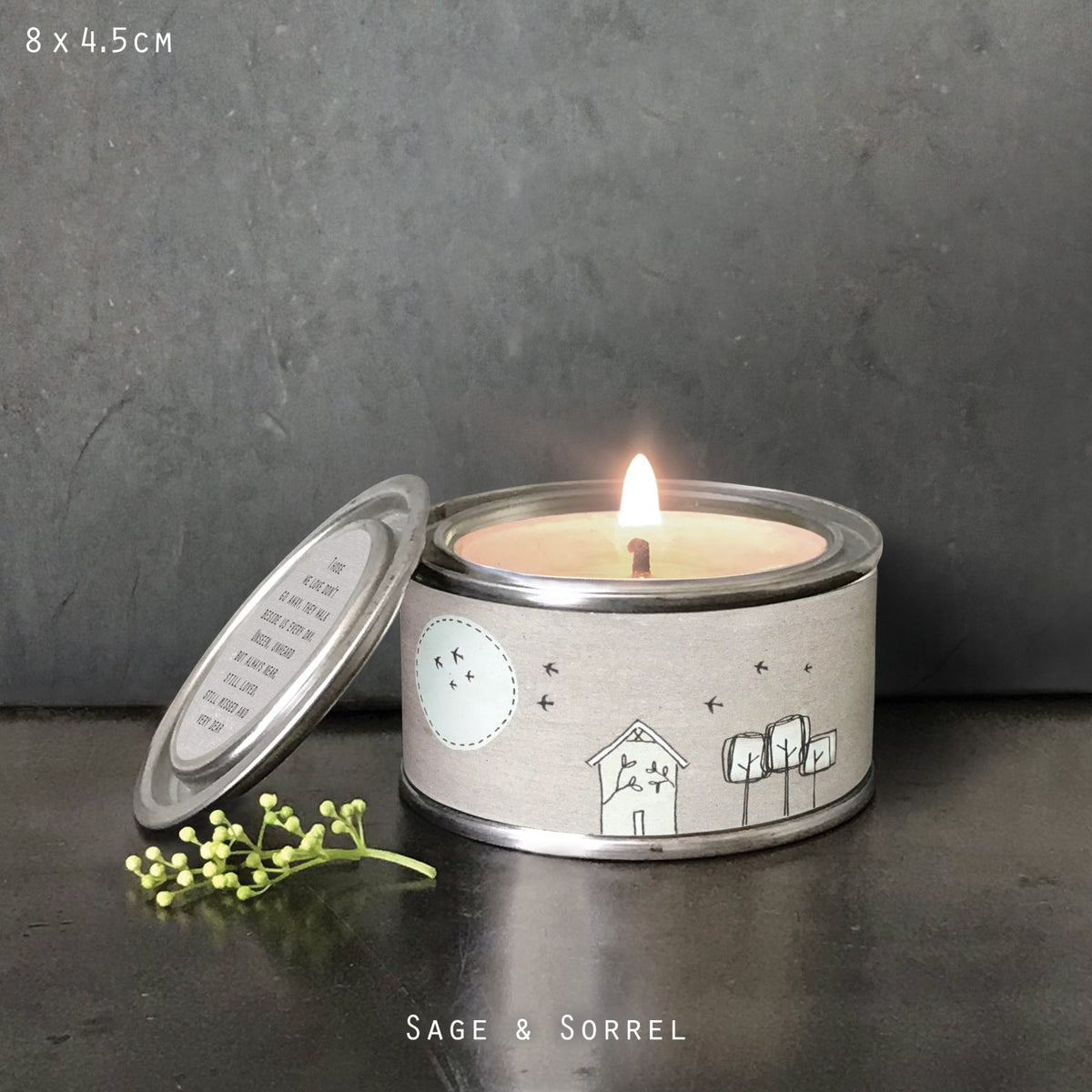 Tin candle-Those we love don’t go away