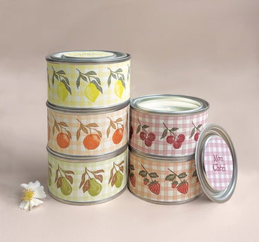 Fruit candle-Have a sunshiny day
