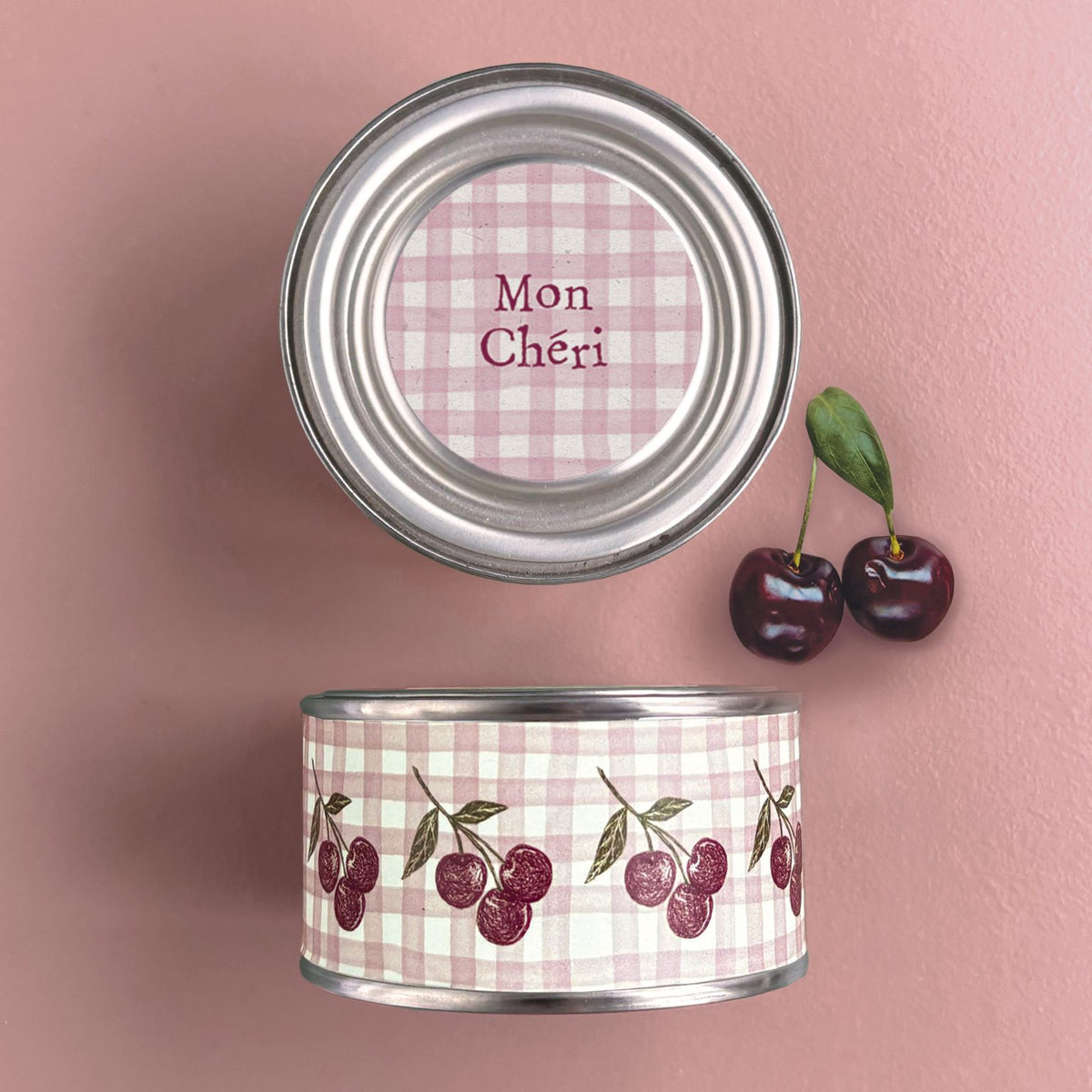 Fruit candle-Mon cheri