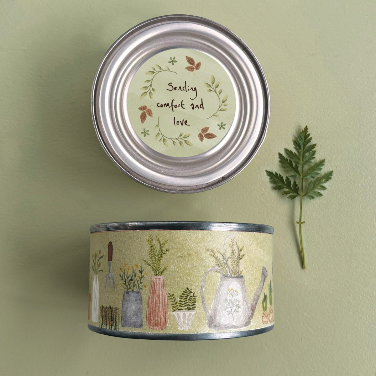 Country candle-Sending comfort &amp; love