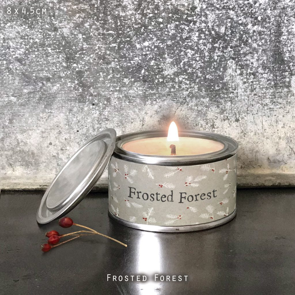 Berry candle-Frosted forest
