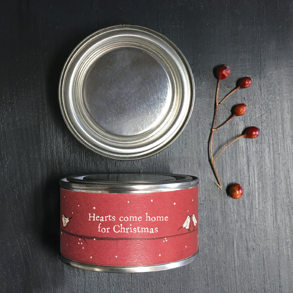 Red robin candle-Hearts come home