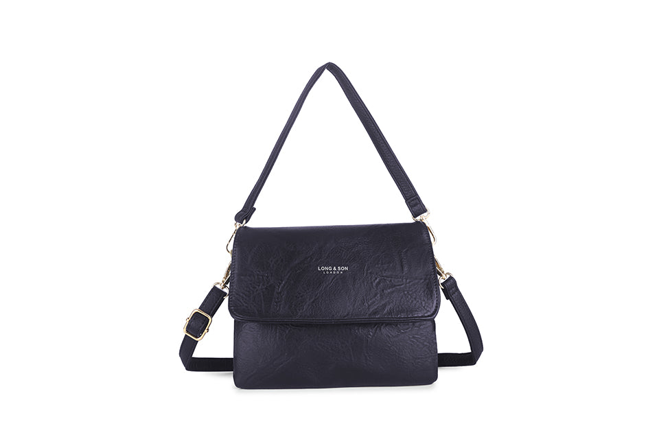 Plain crossbody bag