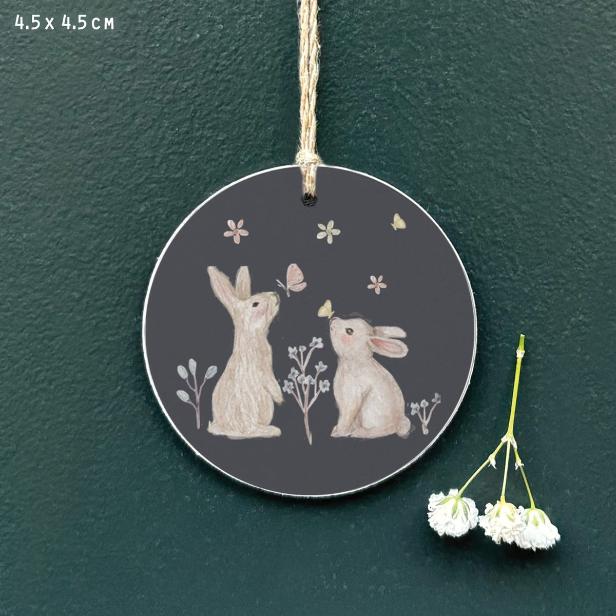 Meadow friend tag-Rabbits