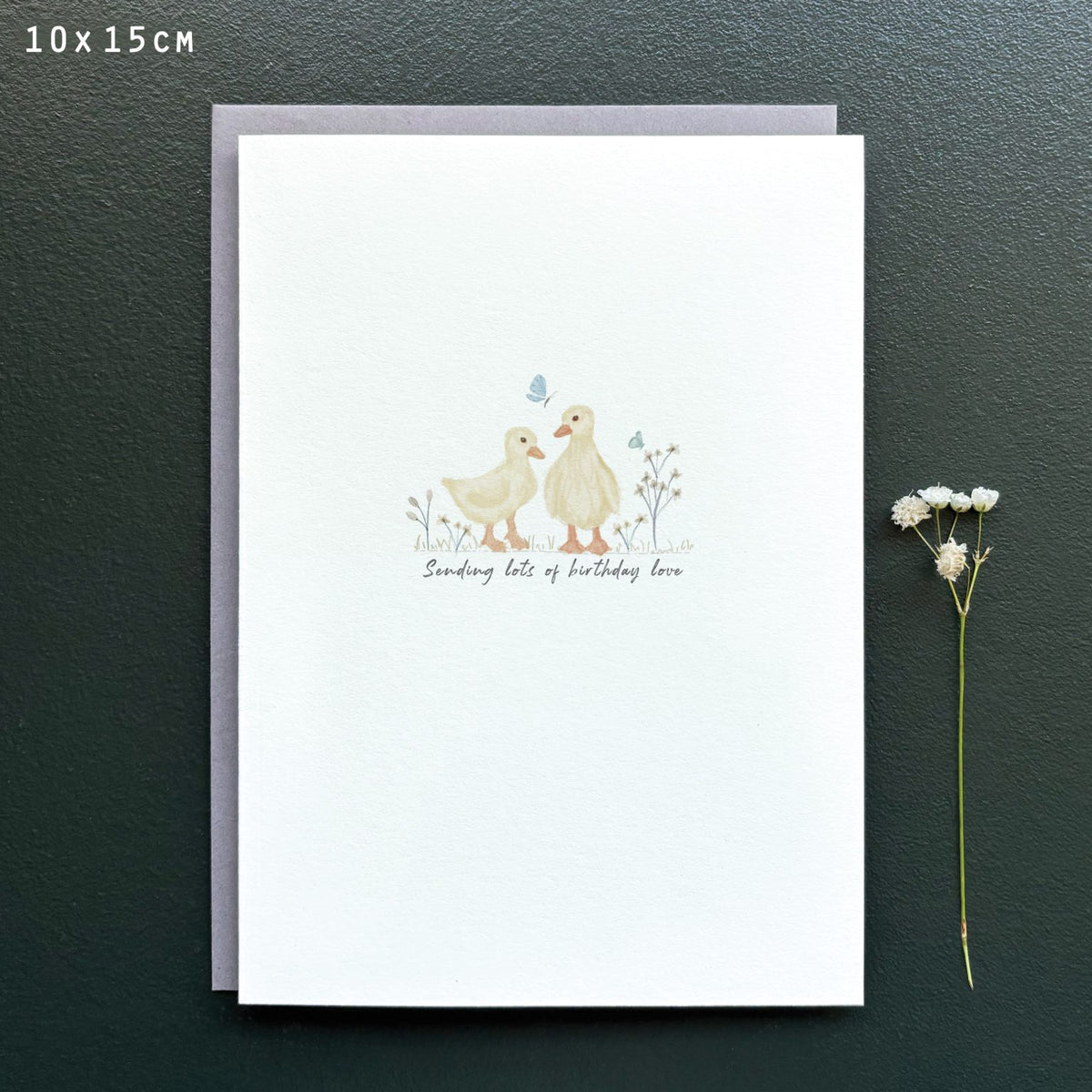 Meadow friend card-Birthday love